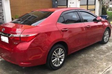 Red Toyota Corolla Altis 2014 for sale in Automatic