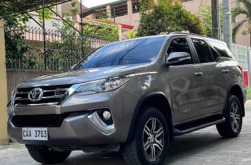Silver Toyota Fortuner 2017 for sale in Quezon 