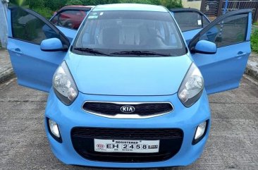 Blue Kia Picanto 2018 for sale in Manual