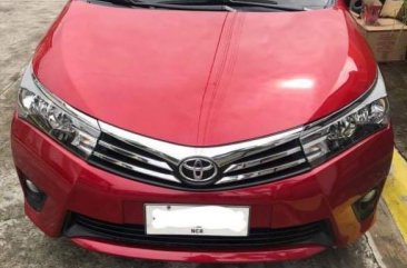 Red Toyota Corolla Altis 2014 for sale in Automatic