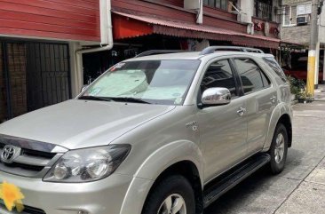 Brightsilver Toyota Fortuner 2008 for sale in Paranaque 