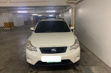 Pearl White Subaru Xv 2013 for sale in Manila