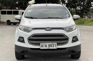 White Ford Ecosport 2015 for sale 