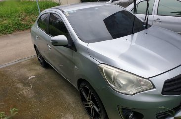 Brightsilver Mitsubishi Mirage G4 2014 for sale in Muntinlupa