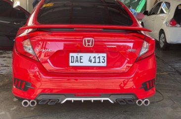 Selling Red Honda Civic 2017 in Parañaque