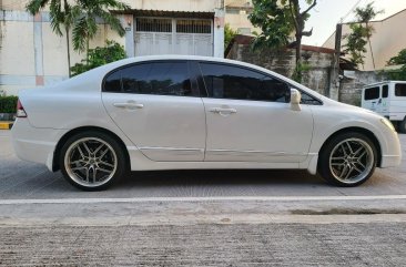 Pearl White Honda Civic 2010 for sale in Quezon City