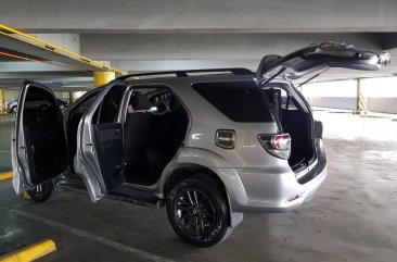 Sell Silver 2015 Toyota Fortuner in Manila