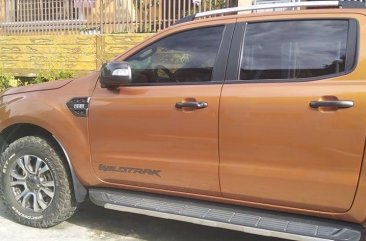 Selling Orange Ford Ranger 2017 in Caloocan