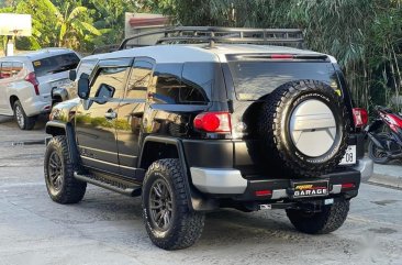 Black Toyota FJ Cruiser 2017 for sale in Quezon