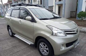 Silver Toyota Avanza 2015 for sale in Lucena