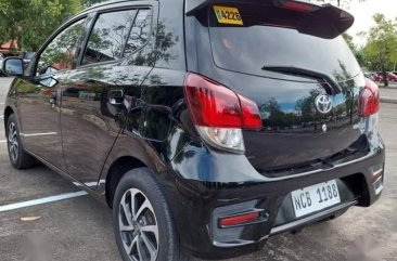 Selling Black Toyota Wigo 2017 in Lucena