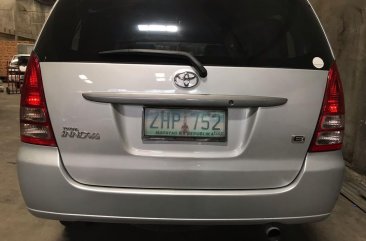 Silver Toyota Innova 2007 for sale in Malabon