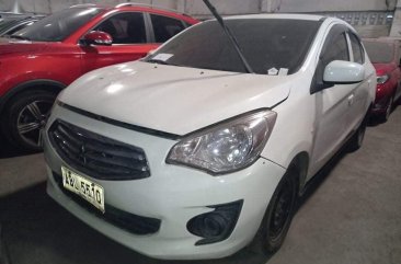 White Mitsubishi Mirage G4 2015 for sale in Quezon