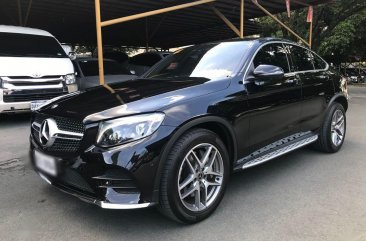 Black Mercedes-Benz GLC250 2017 for sale in Pasig