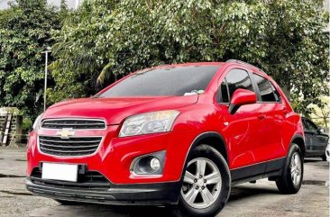 Red Chevrolet Trax 2017 for sale in Malvar