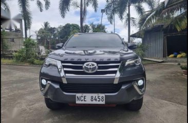 Grey Toyota Fortuner 2017 for sale in Quezon