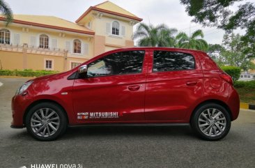 Red Mitsubishi Mirage 2014 for sale in Automatic