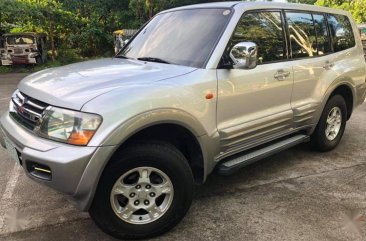 Selling Pearl White Mitsubishi Pajero 2002 in Taguig