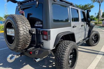 Silver Jeep Wrangler 2016 for sale in Pasig 