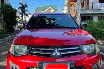 Red Mitsubishi Strada 2011 for sale in Pasig