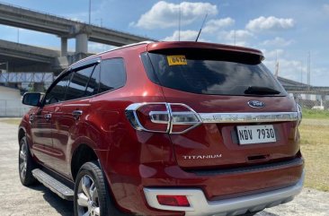 Selling Red Ford Everest 2016 in Pasay