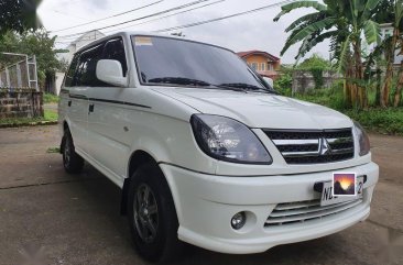 Pearl White Mitsubishi Adventure 2017 for sale in Manual