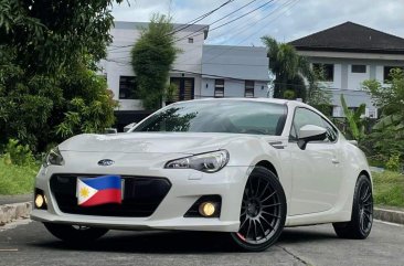 Pearl White Subaru Brz 2015 for sale in Quezon City