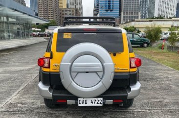 Yellow Toyota Fj Cruiser 2018 for sale in Pasig