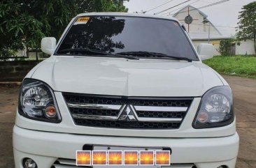 Pearl White Mitsubishi Adventure 2017 for sale in Manual