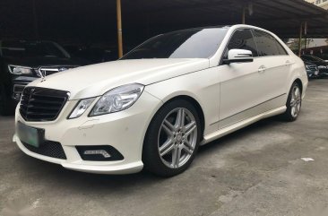 Pearl White Mercedes-Benz E350 2011 for sale in Pasig 