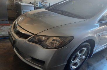 Silver Honda Civic 2009 for sale in Angeles