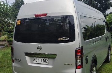 Silver Nissan NV350 Urvan 2018 for sale in Quezon