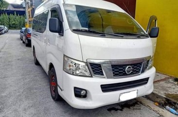 White Nissan NV350 Urvan 2018 for sale in Quezon 