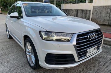 Pearl White Audi Q7 2018 for sale in Quezon