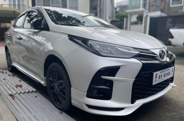 Selling White Toyota Vios 2021 in Quezon 