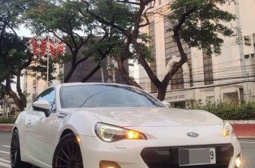 Pearl White Subaru Brz 2015 for sale in Quezon City