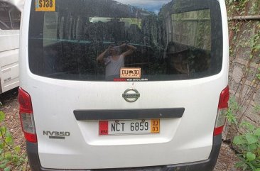 White Nissan Urvan 2018 for sale in Quezon