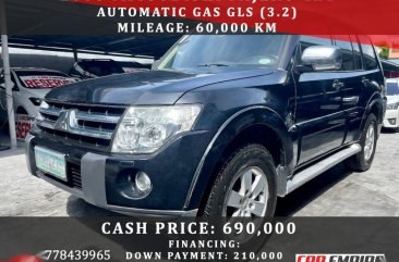 Black Mitsubishi Pajero 2008 for sale in Las Piñas