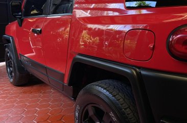 Red Toyota FJ Cruiser 2017 for sale in Taguig