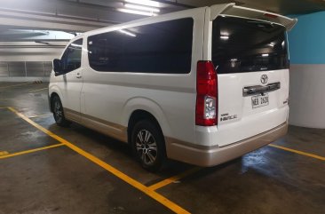 Pearl White Toyota Hiace 2019 for sale in Pateros