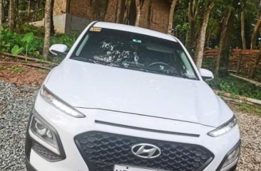 White Hyundai KONA 2020 for sale in Quezon