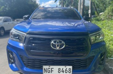 Sell Blue 2020 Toyota Hilux in Quezon City