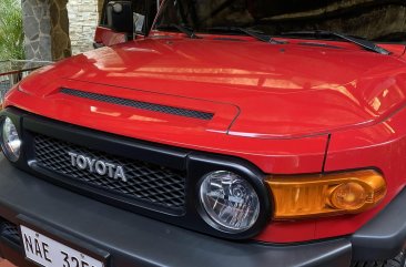 Red Toyota FJ Cruiser 2017 for sale in Taguig