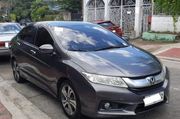 Grey Honda City 2015 for sale in Quezon