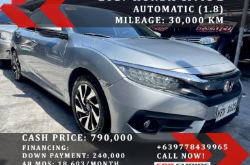 Selling Silver Honda Civic 2018 in Las Piñas
