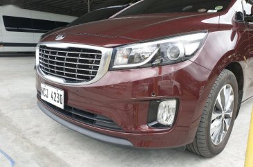 Red Kia Carnival 2016 for sale in Pasig 