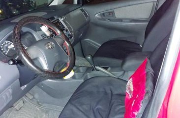 Red Toyota Innova 2013 for sale in Bulacan