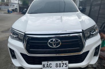 Selling White Toyota Hilux 2019 in Quezon