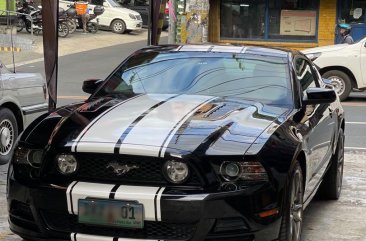 Black Ford Mustang 2013 for sale in Quezon