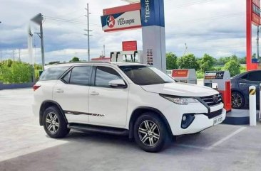 Selling Pearl White Toyota Fortuner 2017 in Baguio